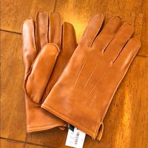 Jcrew leather gloves